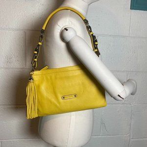 Yellow Danier Leather Purse